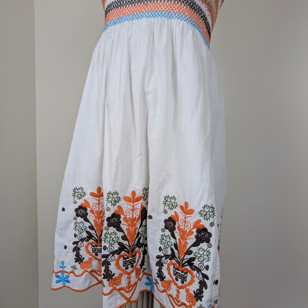 Strapless Embroidered Mini Dress Le Chateau Strapless Tube Top - Picture 8 of 13